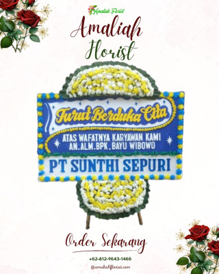 Papan Bunga Duka di Pemahan